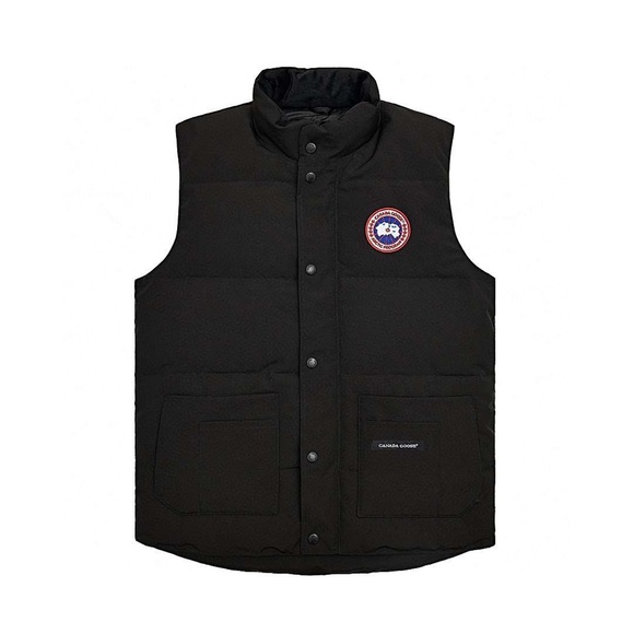 Canada Goose Men's Black Puffer Vest - Picture 1 of 9